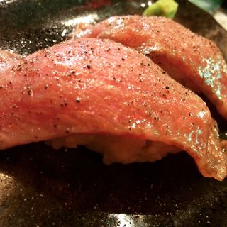 肉寿司(鉄板焼 やっぱ。渋谷肉横丁 )