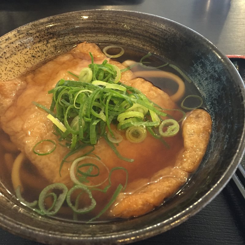 きつねうどん(阿波半田製麺所)