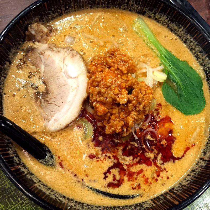 胡麻味噌坦ラーメン(麺匠 竹虎 六本木店)