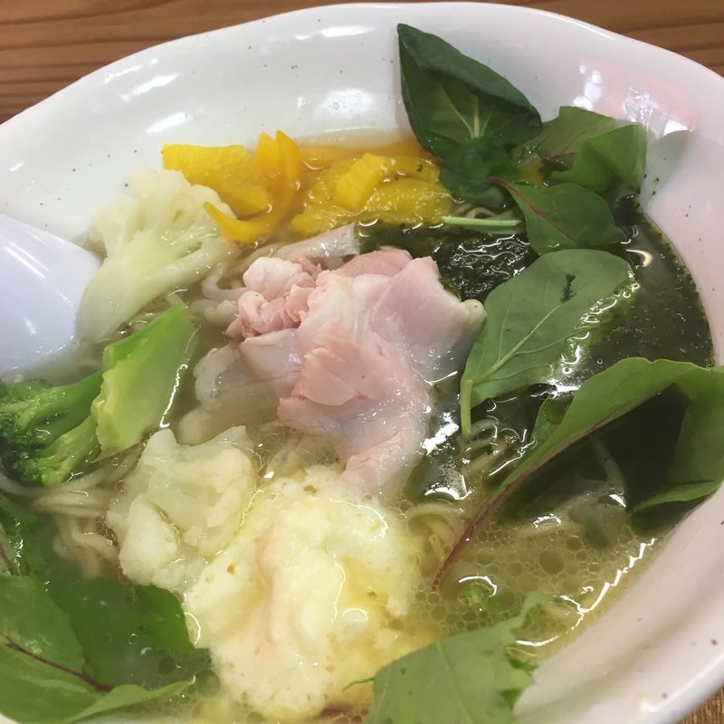 限定・パステル(無化調らーめん 波の花 )