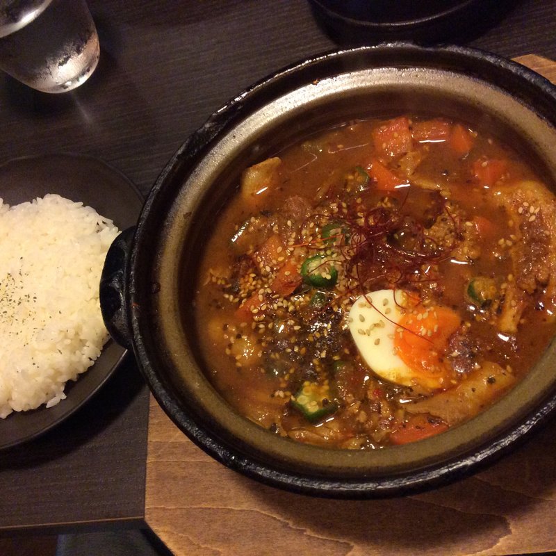 たっぷりきのこ豚しゃぶカリー(ばぐばぐ 原宿店)