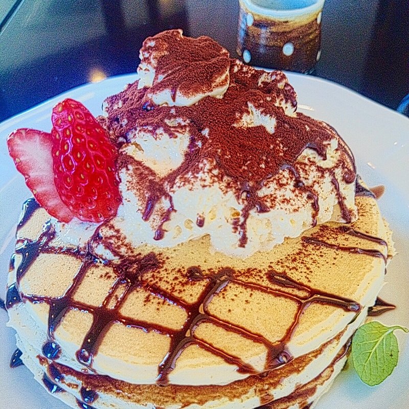 ティラミス・A・ショコラパンケーキ(カフェ・エスケープ （Cafe Escape）)