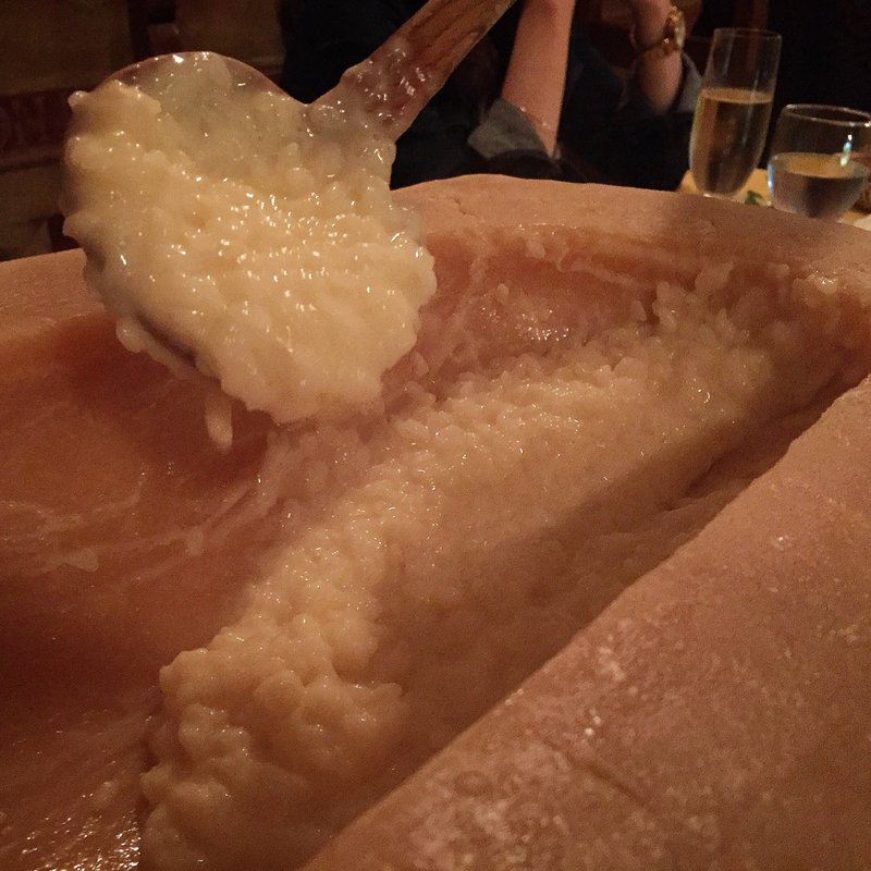 パルメザンチーズのリゾット(イル ボッカローネ)