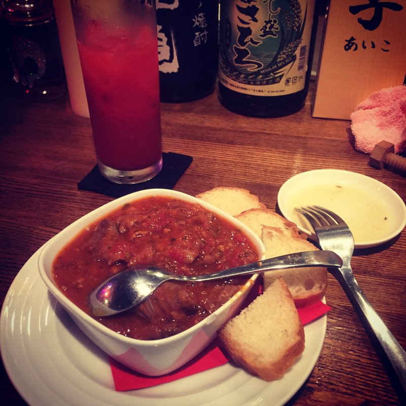 イタリア風モツのトマト煮込み(タマリバ （TAMARIBAR）)