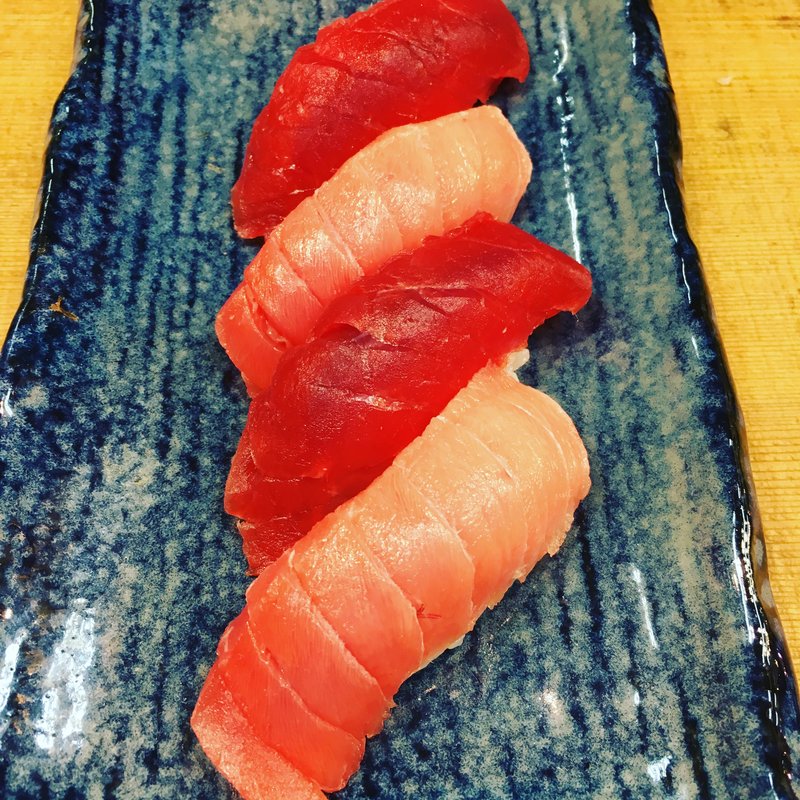 鮪握り(鮪富士)