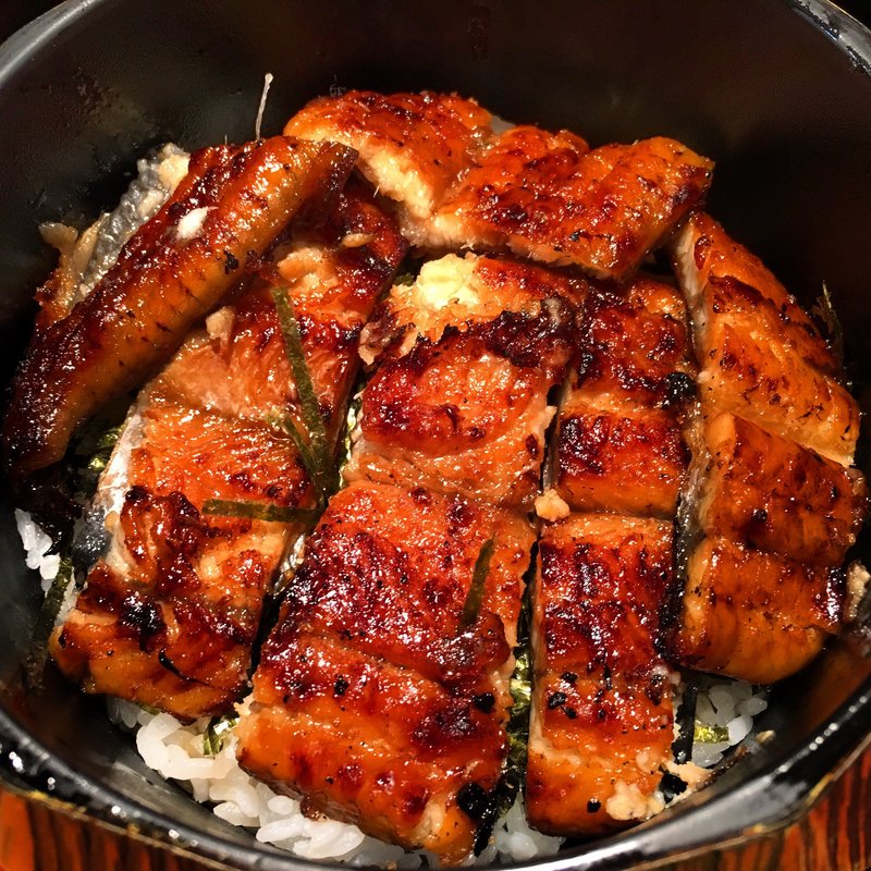 上ひつまぶし(築地場外市場内の鰻専門店 築地うなぎ食堂)