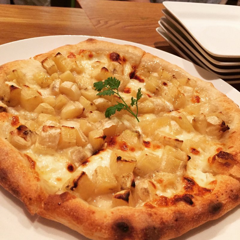 キャラメルバナナピザ(toridori （トリドリ）)