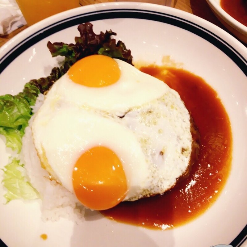 ロコモコ(Eggs 'n Things お台場店)