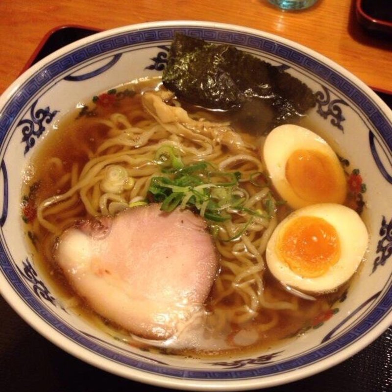 味玉入り中華そば(自然派ラーメン 神楽 )
