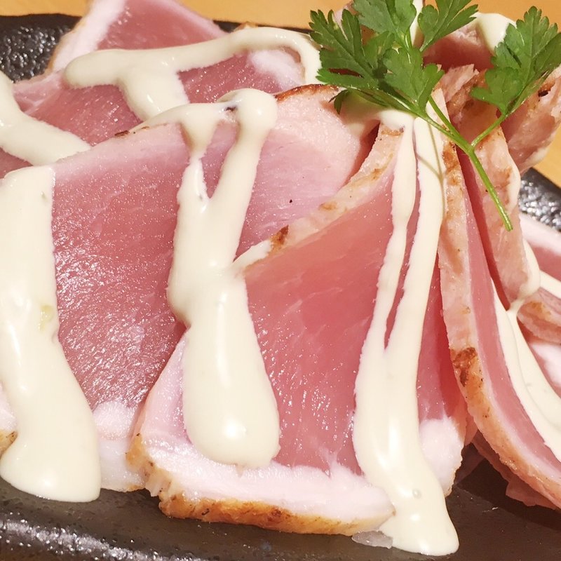 炙り生ハム〜山葵マヨネーズ〜(エビスバー 京都ヨドバシ店 （YEBISU BAR）)