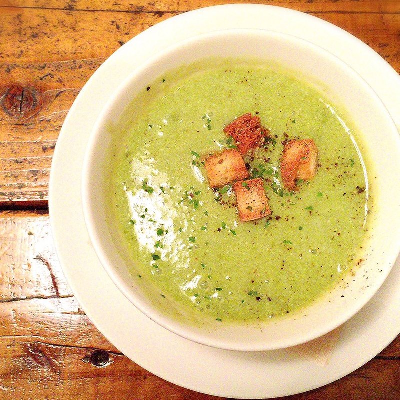 じゃが芋とケールのポタージュ(アラスカ ツヴァイ)