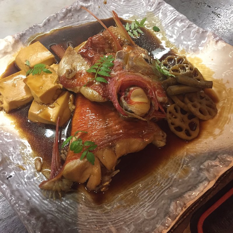 金目鯛の煮付け(くつろぎの美味家Uo（ウオ）)