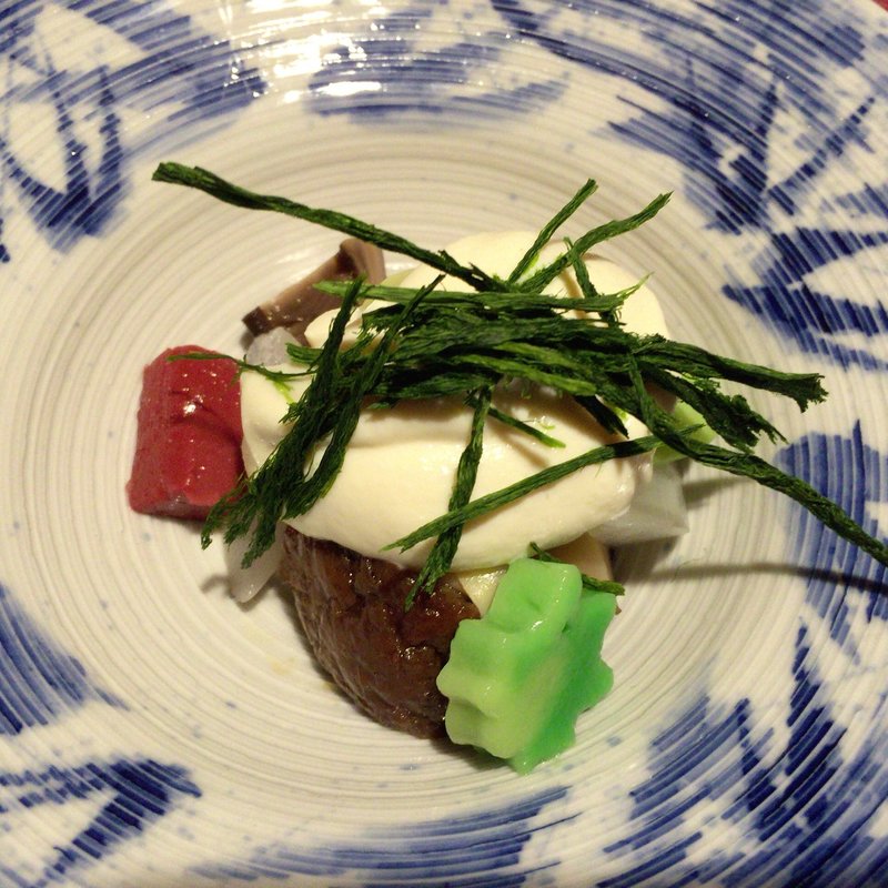 ランチコースの前菜(明日香・本店)