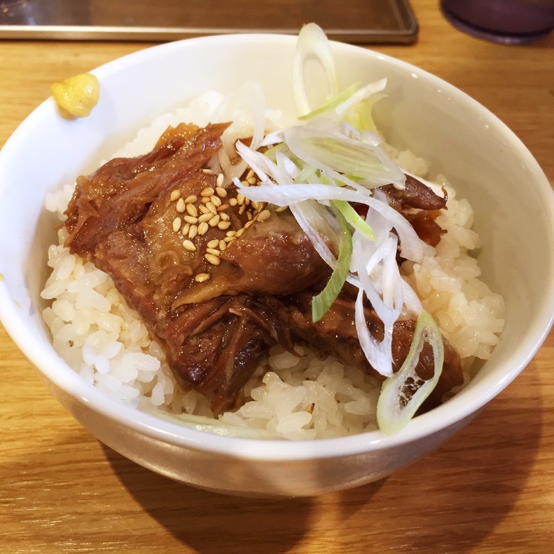 ミニソーキ丼(ラーメン屋 游 )