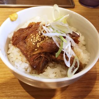 ミニソーキ丼(ラーメン屋 游 )