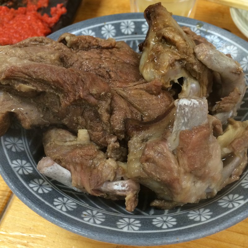 骨煮込み(もつ焼 でん 中目黒店)