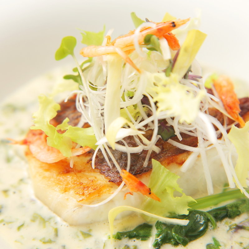 さわらのポワレ(ヌーベル ビゼ)