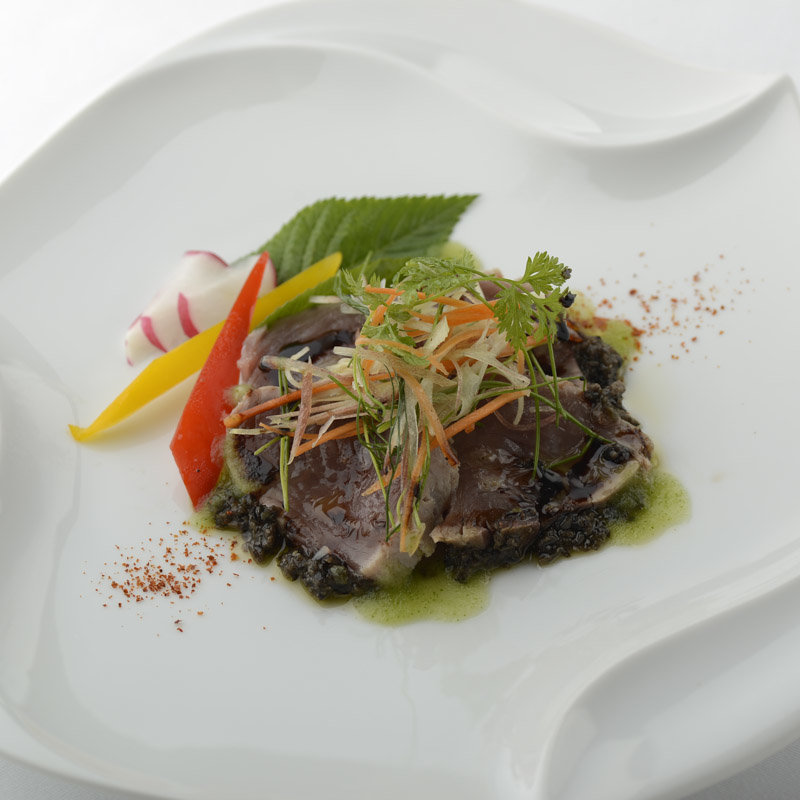 カツオのカルパッチョ(sumile TOKYO （スミレトウキョウ）)