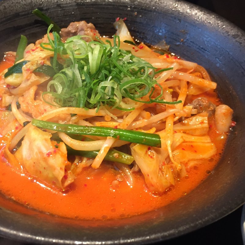 ユッケジャンクッパ(京ホルモン 蔵 四条寺町店 )