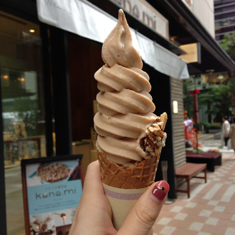 ソフトクリームを食べながら東京歩きが楽しい！一味違うテイストで◎