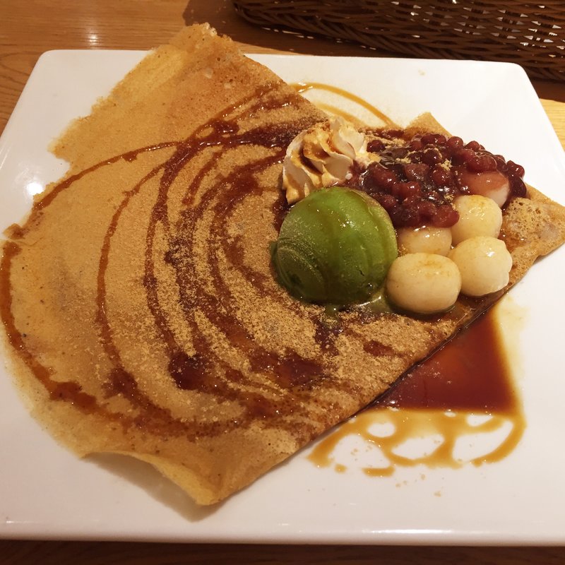 北海道あずきと白玉(おぼんdeごはん 上野店)