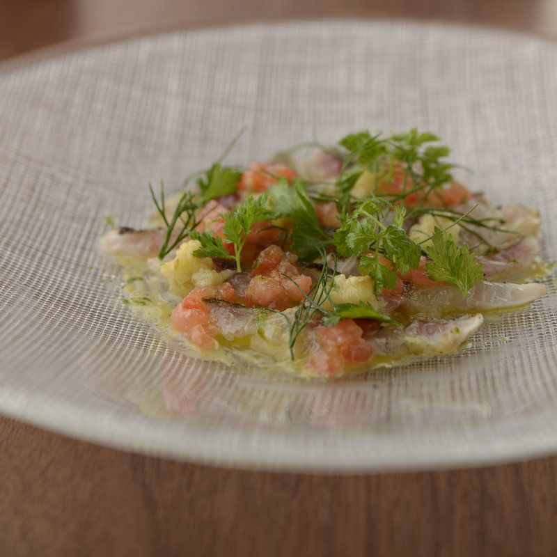 鮮魚のカルパッチョ(神戸船の旅 コンチェルト)