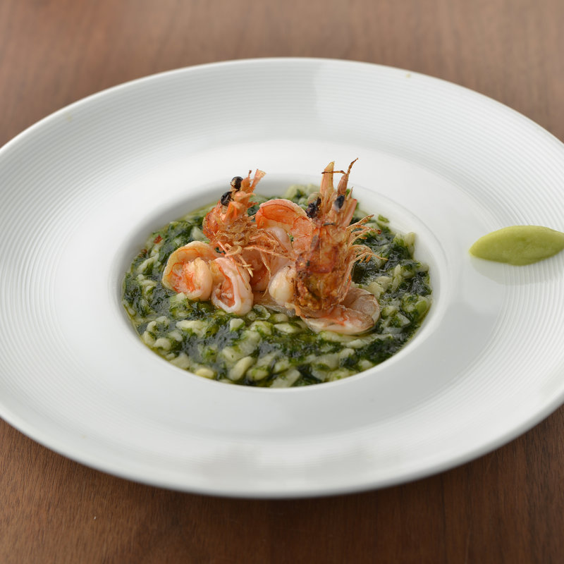 手長海老のリゾット(神戸船の旅 コンチェルト)