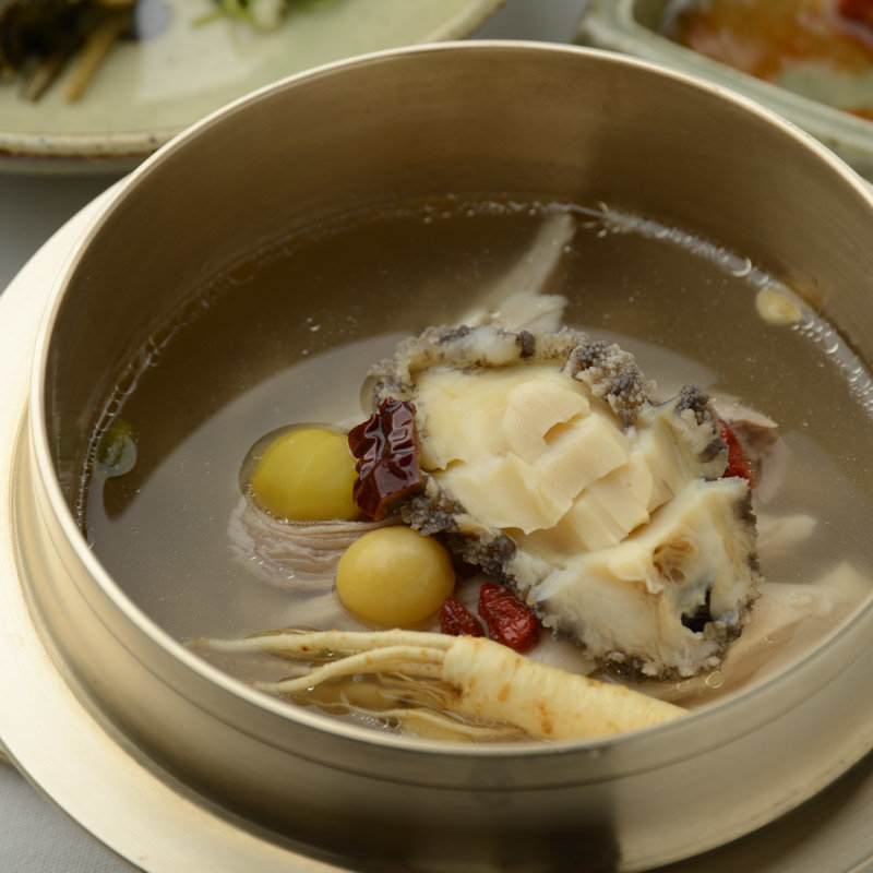 アワビの湯引き(尹家)