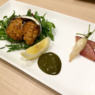 あわびのステーキ(Vegi&Fish)