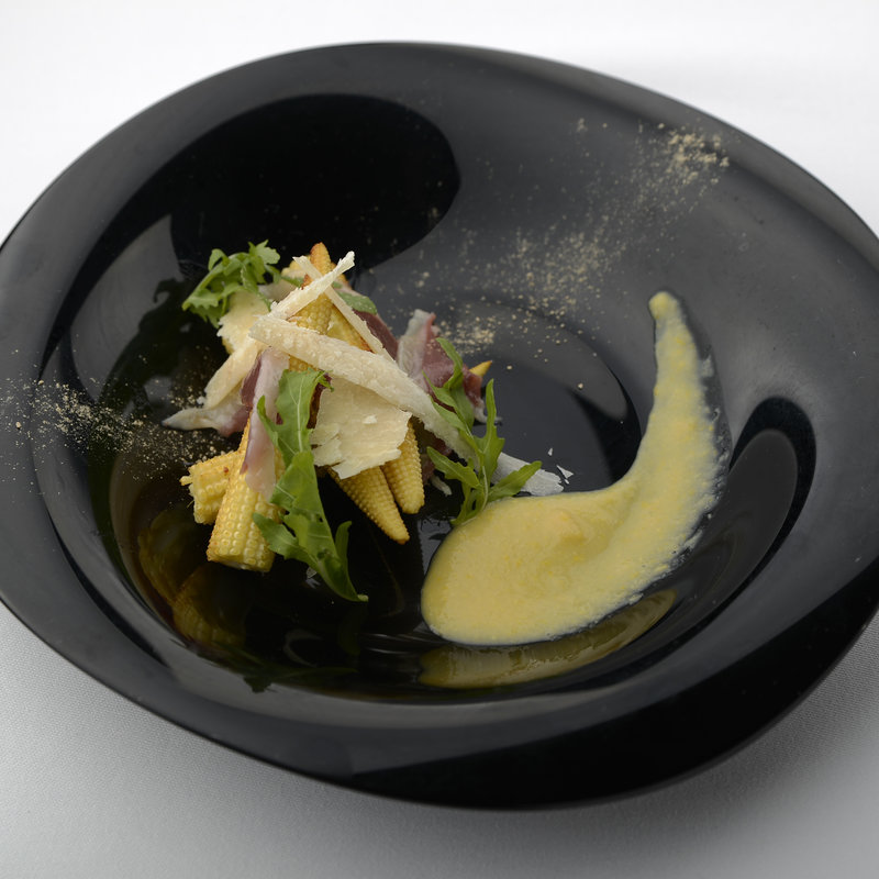 季節野菜と生ハム　ソース(マラケッシュ)