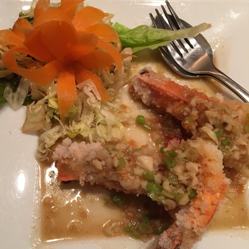 海老のガーリック揚げ(タイガーデン 渋谷店)