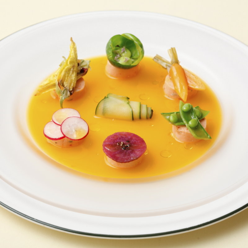 温野菜の盛り合わせ(シェ松尾)