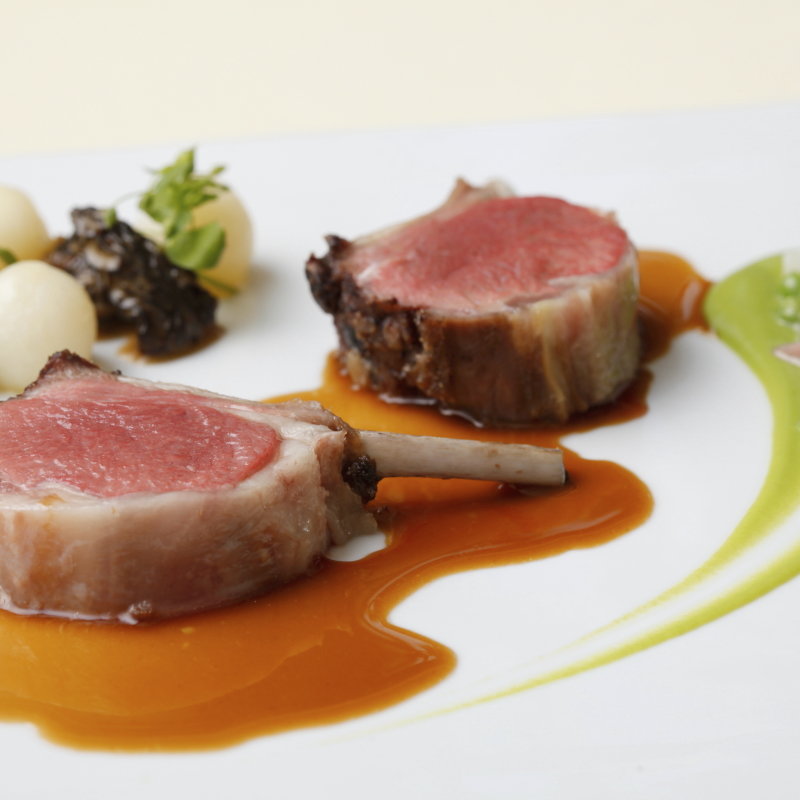 ラム肉のグリル(シェ松尾)