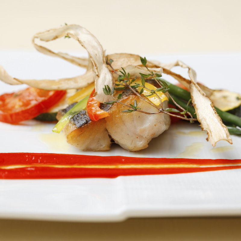 さわらのグリル(シェ松尾・青山サロン)