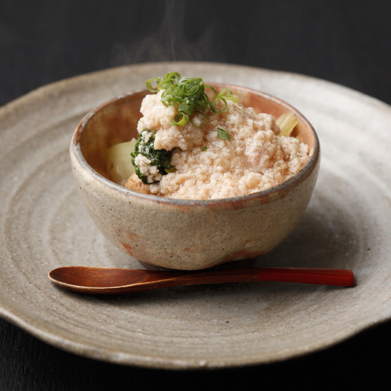 茄子のそぼろ餡かけ(池田山 （イケダヤマ）)
