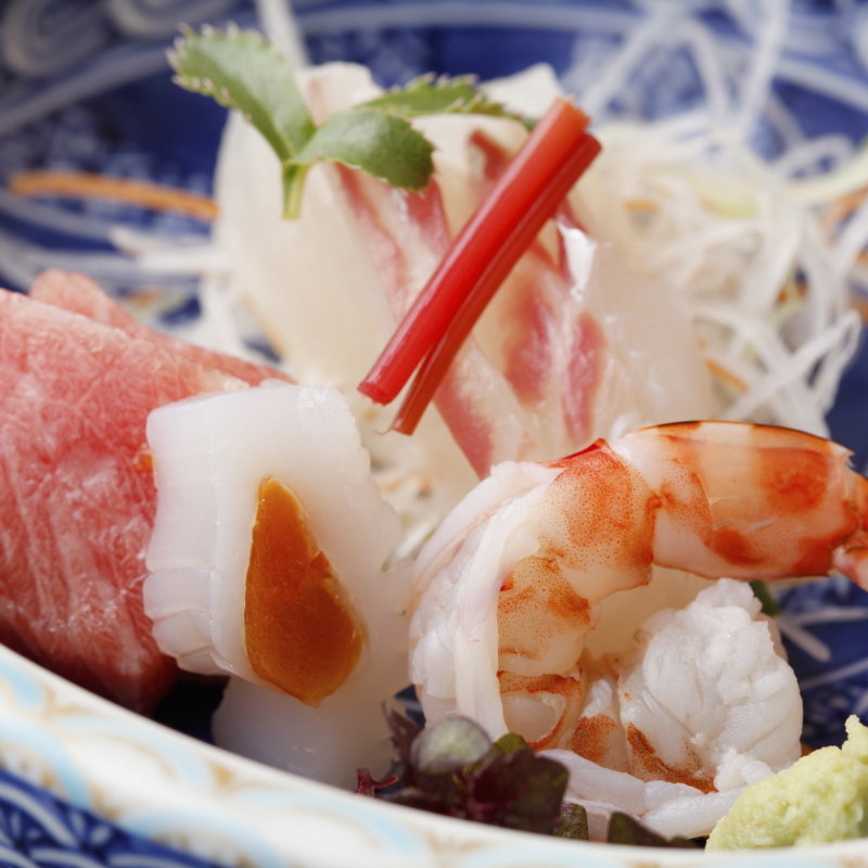 鮮魚の盛り合わせ(美ささ苑)