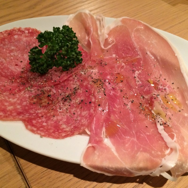 プロシュートとサラミの盛り合わせ(BISTRO うしすけ （【旧店名】DUMPLING NEW YORK）)