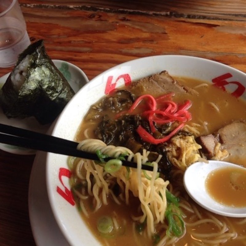 あっさりラーメン➕おむすびセット(幻のラーメン亭 )