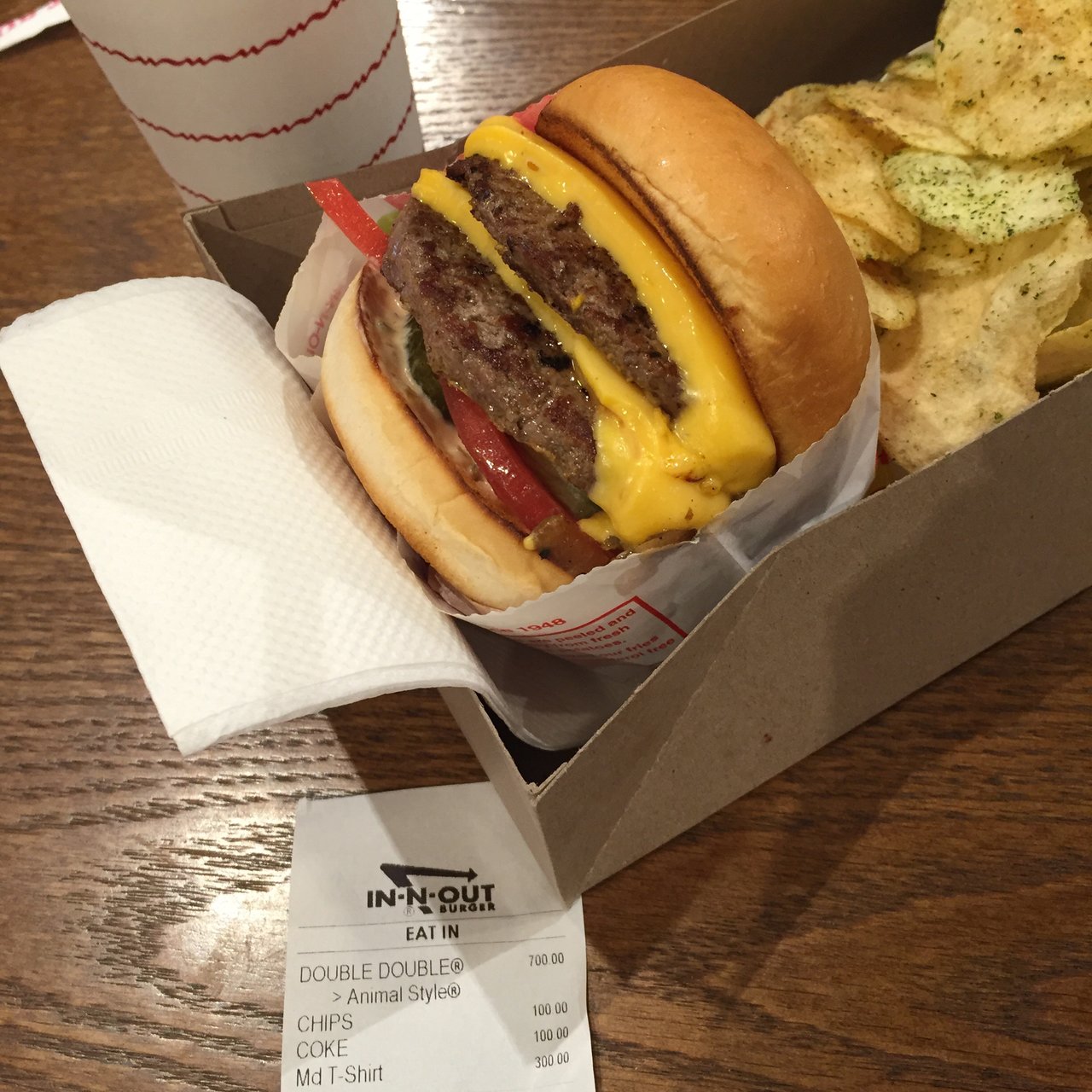 In-N-Out Burger doubledouble animalstyle(SHOKUNIN)の口コミ