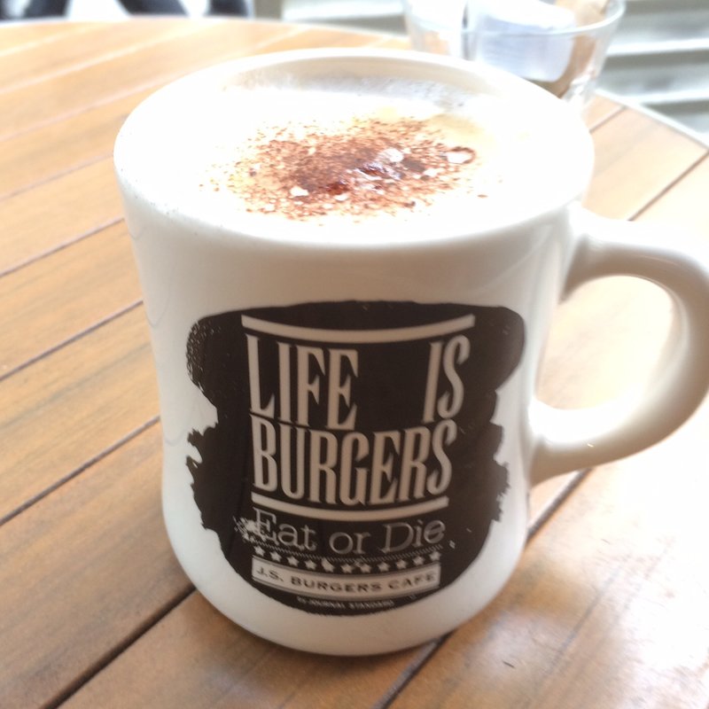 カプチーノ(J.S Burger Cafe)
