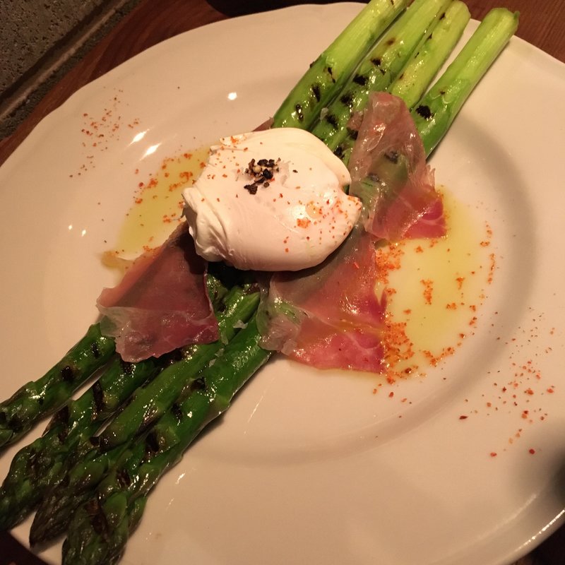 長野産グリーンアスパラガスのグリル(urura)