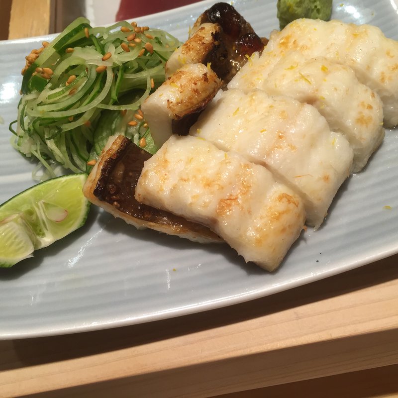 穴子の白焼き(築地虎杖 別館 （ツキジイタドリ ベッカン）)