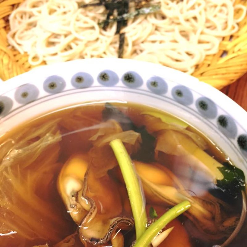 牡蠣ざる（松島産）(利休庵)