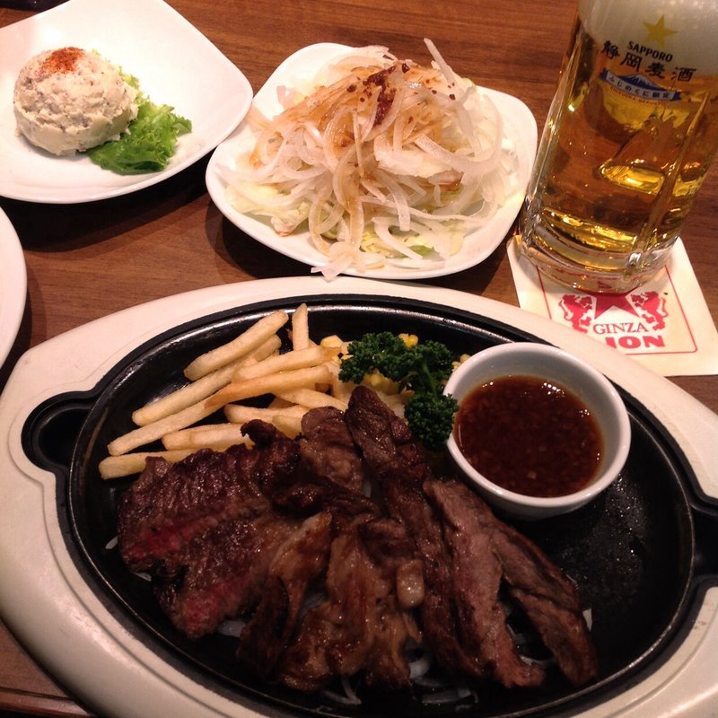 プライムビーフステーキ(ブラッスリー　銀座ライオン 静岡アスティ店)