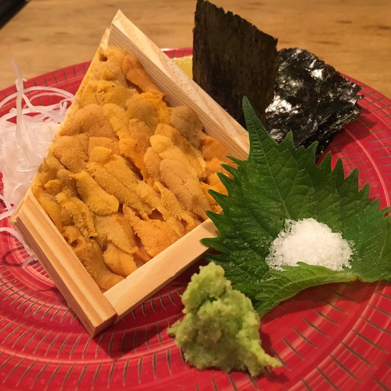 室津産 うに 半斤(中洲あまの)