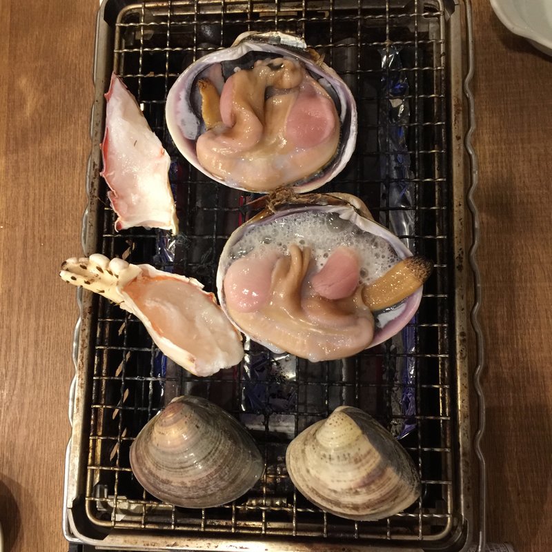 貝焼き3点セット(大庄水産 武蔵中原店)