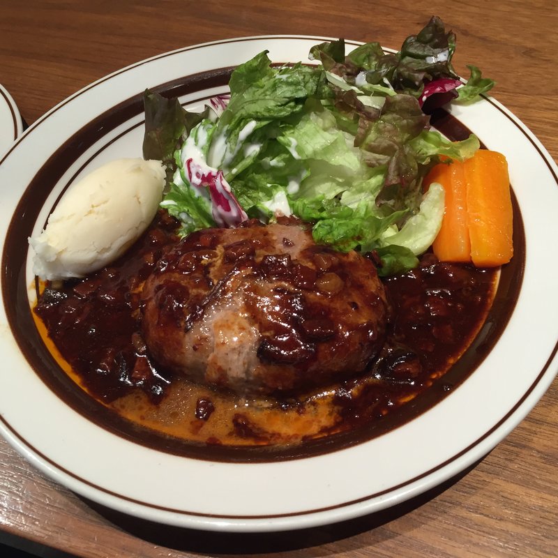 大宮特製ハンバーグ(グリル大宮)