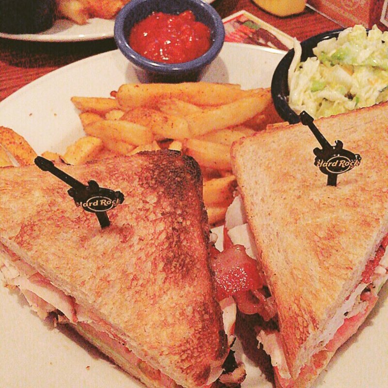 クラブサンドイッチ(ハードロックカフェ 横浜)