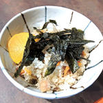 鶏めし(らぁめん 欽山製麺所)