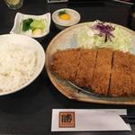 スタミナかつ定食(とんかつ勝 追浜本店)